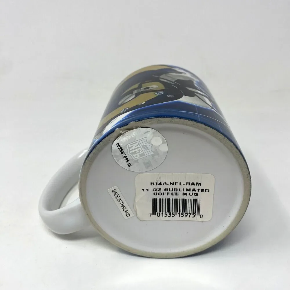St. Louis Rams Coffee Cup Mug Los Angeles LA Rams NFL Vintage